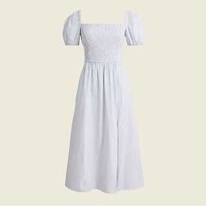 JCrew Smocked Dress